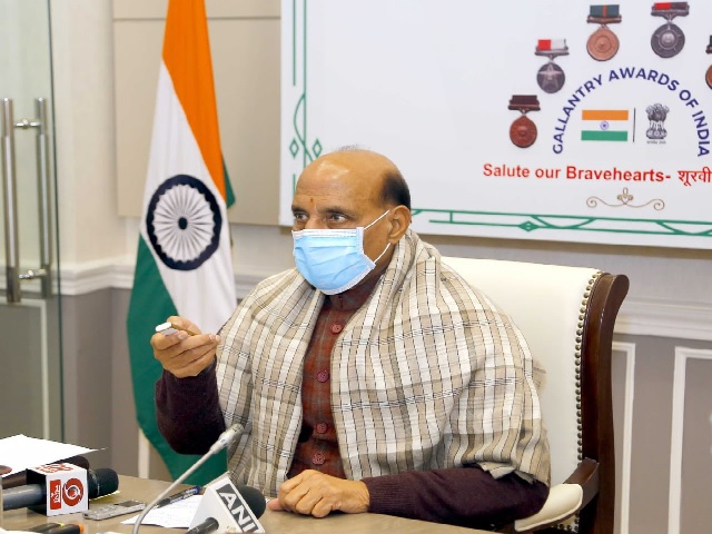 Defence Minister Rajnath Singh launches revamped portal on gallantry award recipients